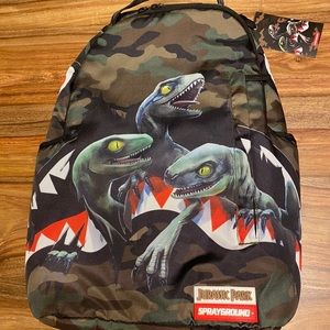 NWT - Sprayground Jurassic Park Backpack